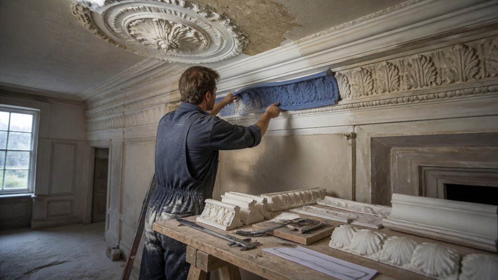 creating accurate moulds for cornices