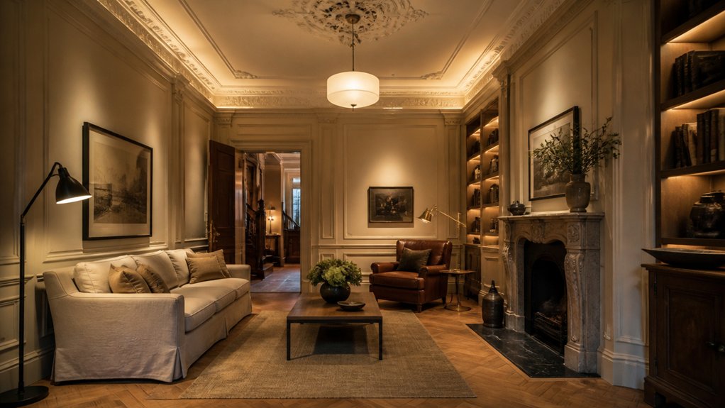 layered heritage lighting design