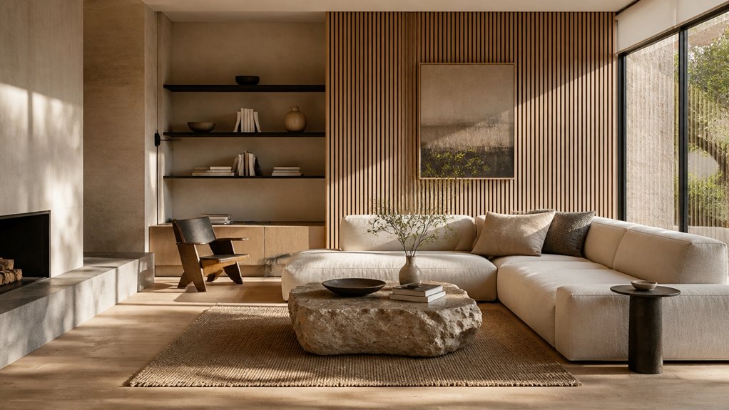 layered natural material textures