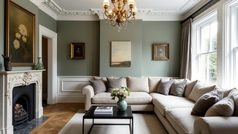 modernized edwardian interior