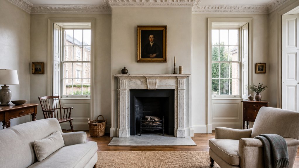 restore fireplace proportions carefully