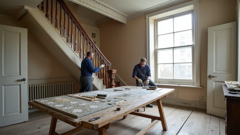 restoring sheffield townhouse details