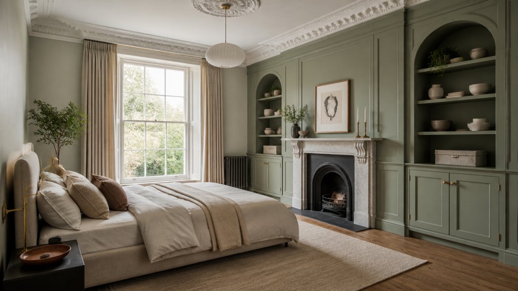 victorian built in storage design