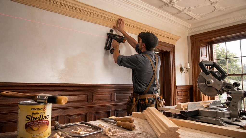victorian style moulding installation techniques